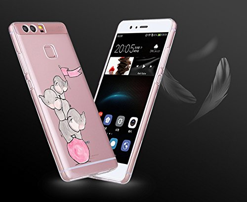 Huawei P9 Carcasa Funda Qissy TPU Silicona Flexible Transparente Ultra Slim Protective Case Cover Skin para Huawei P9 5 reviews Huawei P9 Carcasa Funda Qissy TPU Silicona Flexible Transparente Ultra Slim Protective Case Cover Skin para Huawei P9 5