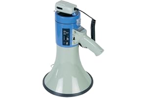 PEREL MP25FMU Mégaphone 25W avec port SD & USB