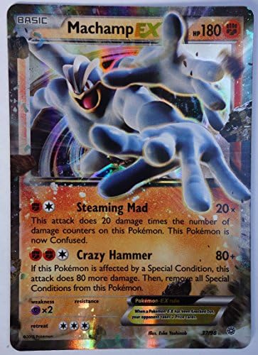 MACHAMP EX 37/98 ANCIENT ORIGINS , ULTRA RARE, NEW , MINT