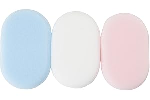 Caress Luxury Bath Accessories 3 Pack Bath Sponges