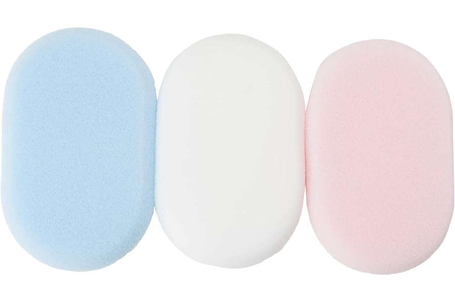 Caress Luxury Bath Accessories 3 Pack Bath Sponges
