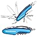 Produktbild Taschenmesser mit Gravur (Blau, mit Name) – personalisiertes Multitool für Männer – Geschenkidee zum Vatertag – Geschenke für Männer – optional mit Name personalisiert