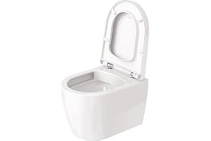 Duravit ME by Starck WC-Set wandhängend Compact 480mm | Kompaktes WC-Set für modernes Design