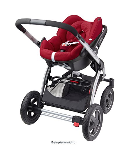 Maxi-Cosi Babyschale Pebble, bis ca. 12 Monate (0-13 kg), ISOFIX-Installation mit Maxi-Cosi Basisstation (separat erhältlich), Innovatives Gurtsystem erleichtert An- und Abschnallen - 9