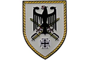 AOTEMAN German Bird and Sword Shield Brooch from World War II WW2 Germany Swords Shield Badge German Army Brooch, Metal