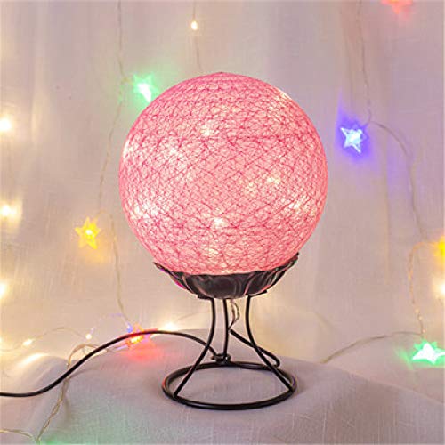 Preisvergleich Produktbild Led Sphärische Ladung Kreatives Nachtlicht Niedlichen Traum Kleine Tischlampe Kinder Schlafzimmer Licht Warmes Bett Mit Lichtern Zum Schlafen Rosa Die Taste