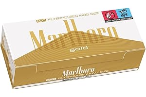 GIZEH 1.000 Marlboro Gold Filterhülsen