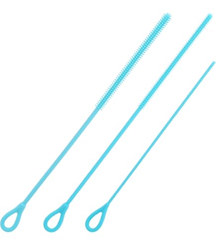 8 Stück Strohhalm-Reinigungsbürsten – 20 Cm Lang, Nylonborsten, Für Enge Röhrchen, Flaschen & Schläuche