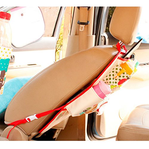 Auto Rücklehnentasche Organizer Multi-Tasche Flasche Kühltasche Auto Zubehör Utensilientasche - 3