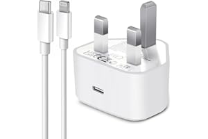 GADGETS 4ALL 20W Fast Charger Plug With 3.3 feet Cable [Apple MFi Certified] for iPhone Charger 14 Plus/14 Pro/14 Pro Max/13/13 Pro/13 Pro Max/12/12 Pro/iPad, PD Charging Plug