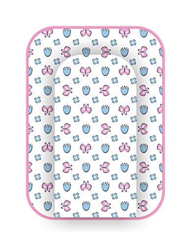 Preisvergleich Produktbild Polini Kids Wickelauflage 70x50 cm für Kommode Motiv Butterflies,1344-4