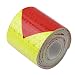 Produktbild Lalang 1 Stück Reflektorband Klebeband Warnklebeband Reflektorband Sicherheit Markierung Band, 5cm×3m (Rote und gelbe Pfeile)