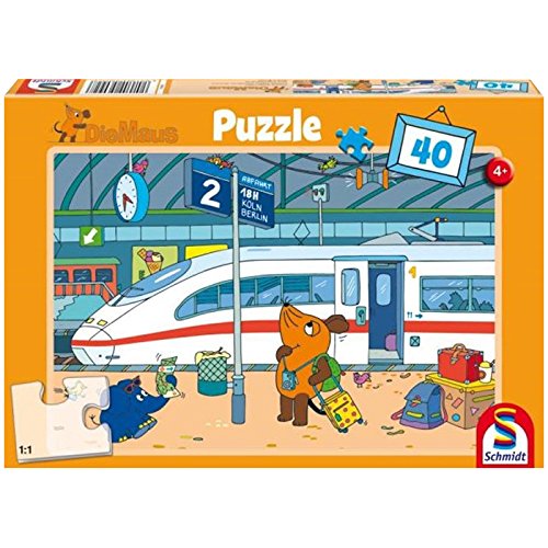 Preisvergleich Produktbild Schmidt Spiele Die Maus auf Reisen, 40 Teile