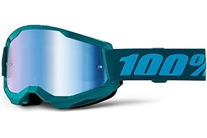 100% Maschera Strata 2 Stone - Lente A Specchio Blu