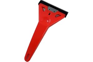 ORNACH Window Scrapper, Scraper Tool Removes Paint from Windows, Glass, Metal, Tiles. Removes Gum, Wallpaper, Glue, Stickers and Stains on Glass. Easily Scrape
