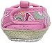 Pumpkin Patch Peep Toe, Baby Girls Walking Shoes, Pink (Sachet Pink), 12-18 months Baby UK (18 1/2 EU)