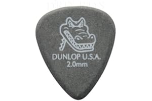 JIM DUNLOP Dunlop Gator Lot de 12 plectres de guitare dans leur boîte 2,00 mm
