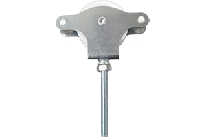 Wolfpack - Zinc Clothesline Pulley with Metal Pulley Wheel and Screw - 60mm