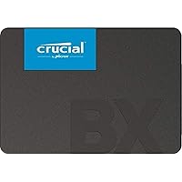 Crucial BX500 2TB 3D NAND SATA 2,5 tums Intern SSD - Upp till 540MB/s - CT2000BX500SSD101 (Acronis Edition)