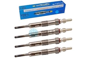 ‎YOU.S 4 Stück YOU.S Original Glühkerzen Länge: 96,5 mm Spannung: 4,4 V - 8200682592