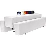Biertentgarnituur Edition (set van 3) 1x tafelkleed en 2X bierbankhoezen. Grootte en kleuren naar keuze (220 x 70 cm, antraciet