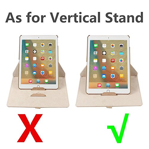 iPad Pro 9,7 Tastatur Gase boriyuan [Neue Abnehmbare Version] magnetisch Abnehmbare versteckte Wireless Bluetooth Tastatur muti-angle Folio 360 Grad drehbar Ständer Smart Flip Case Cover Für ipad Pro 24,6 cm 2016 - 4