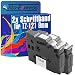 Produktbild PlatinumSerie 2x Schriftband-Kasette kompatibel für Brother P-Touch TZ-121 TZe-121 GL 100 GL 1000 GL 200 H 100 H 100LB H 100R H 100 Series H 101 H 101 GB H 10 LB