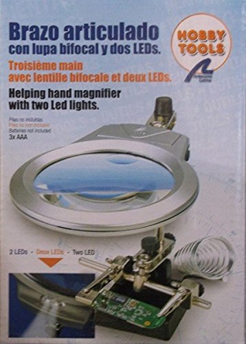 Preisvergleich Produktbild Dritte Hand mit Lupe ø 90 mm