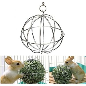 komener Creative Pet Hamster Ratten Kaninchen 3-Ball-Spielzeug Leckerli Ball