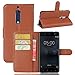 Excelsior Premium Leather Wallet Flip Cover Case For Nokia 6 (5.5 Inch) - Brown RS.749.00