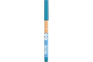 Rimmel London Kind & Free Clean Matita occhi, Texture Cremosa, Colore ricco, Formula vegana - 006 - Anime Blue, 1.1g
