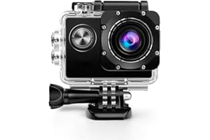 PRIXTON Cámara Deportiva Multisport DV609 WiFi, App Móvil, Videocámara Full HD 1080P y 12MP, Sumergible 30 Metros, 12 Accesorios incluidos y MicroSD hasta 32GB