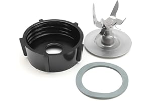 Funien Piezas de licuadora, Repuestos para Oster Osterizer Blender Cutter Blade Base Tapa Inferior Junta