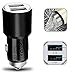 Produktbild 2Ticks Schwarz Twin USB 2-Ports SUV Auto-Ladegerät Adapter & Break Glass Sicherheit Voll-Aluminium-Hammer Alba 4 2017
