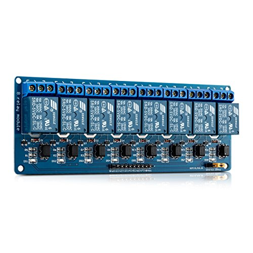 Preisvergleich Produktbild kwmobile 8 Kanal Relais Modul mit 5V für Arduino