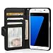 Produktbild Samsung Galaxy S7 Hülle Brieftasche mit Standfunktion und Karte Halter, Flycool Ledertasche für Samsung Galaxy S7