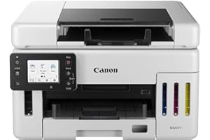 Canon MAXIFY GX6550 – Impresora Multifunción MegaTank a Color, Copiadora y Escáner A4 | Hogar y Oficina | Wi-Fi y Ethernet | Inyección de Tinta