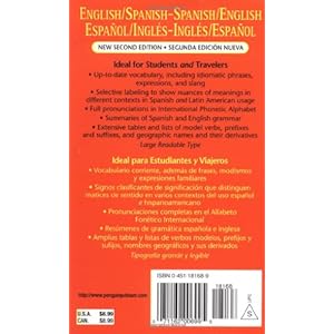 The New World Spanish-English, English-Spanish Dictionary: Completely Revised Second Edition