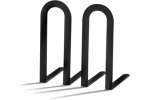 SPECTRUM DIVERSIFIED Spectrum 10310 Small Elements Bookends, Black