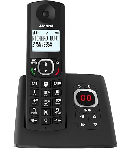 ALCATEL XL685 Schnurlostelefon Mit Anrufbeantworter - Seniorentelefon Mit Großem Display, Großen Tasten, Audio Boost