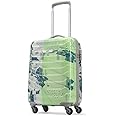 Skybags Trooper 55 Cms Small Cabin Abs Hardshellsided 4 Wheels Spinner Printed Luggage/Inline Suitcase/Trolley Back (Pale Green), Large