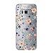 Produktbild Samsung Galaxy S8 Hülle, [Liquid Crystal] Soft Flex Silikon [Crystal Clear] Transparent Ultra Dünn Schlank Bumper-Style Handyhülle Premium Kratzfest TPU Durchsichtige Schutzhülle für (Blumen)