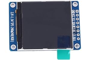 AILOVA LCD-Bildschirm-Modul, 1,54 Zoll 3,3 V ST7789V SPI TFT 240 x 240 IPS RGB LCD Display Anzeigemodul