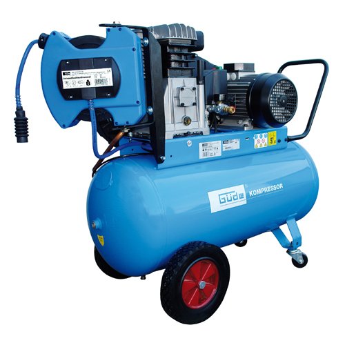 Preisvergleich Produktbild Güde Druckluft Kompressor Set 580 / 10 / 100 3-tlg.