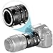 Neewer® 12mm, 20mm, 36mm AF Autofokus ABS Verlängerungsrohr Satz für Nikon DSLR-Kameras wie D7200, D7100, D7000, D5300, D5200, D5100, D5000, D3300, D3200, D3000, D40, D40x, D100, D200, D300, D3, D3S, D700, D90