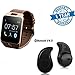 Captcha Mi Redmi Note 4G Compatible Certified M9 Smart Watch (Android Os/Sim Slot/Tf Card/Camera) With Mini Talk/Music S530 Headset (One Year Warranty) RS.1726.50