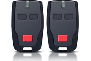 EFFDRDFS Telecommande porte de garage pour BFT Mitto 2,télécommande BFT 2 canaux pour BFT Mitto 2 RCB,Kleio, Ghibli, TRC 2, Kleio, Ghibli, TR(433 MHz) 2PCS