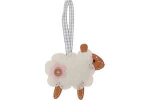 Trimits GCK033 Deko-Set, Schaf, 10 x 10 cm