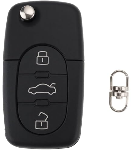 Key Remote Control Transmitter Unit For VW & ŠKODA - 434 MHz, OEM# 1J0959753DA, Includes Case & PCB