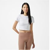 Under Armour UA Rival Rib Baby Tee T-shirt Kadın